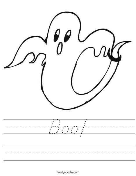 Ghost 2 Worksheet
