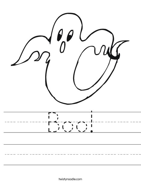 Ghost 2 Worksheet