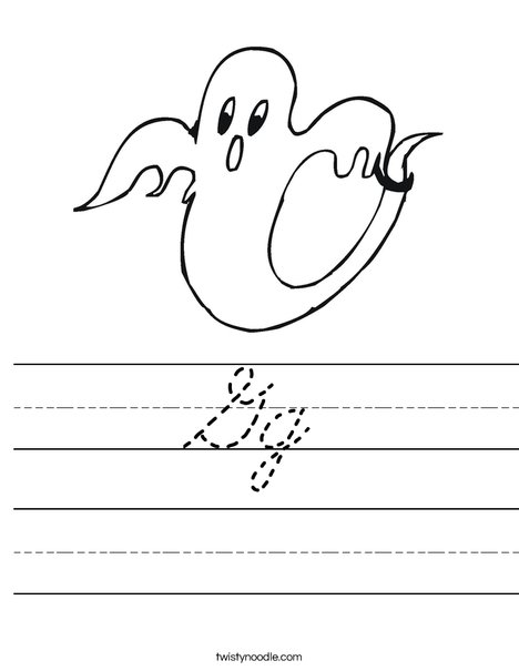 Ghost 2 Worksheet