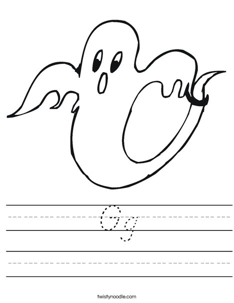 Ghost 2 Worksheet
