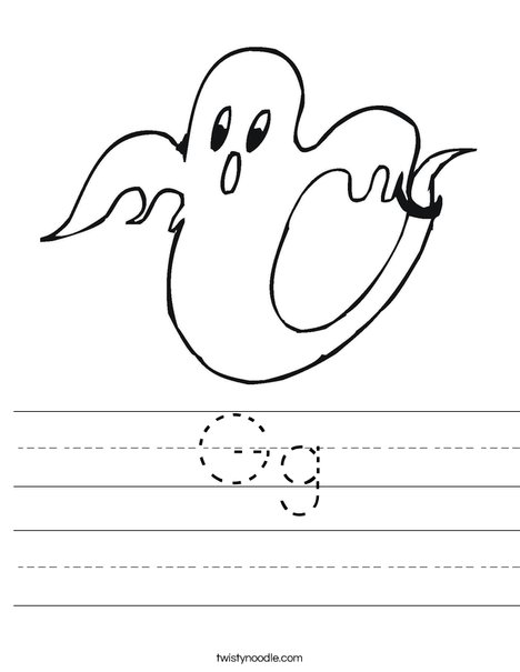 Ghost 2 Worksheet