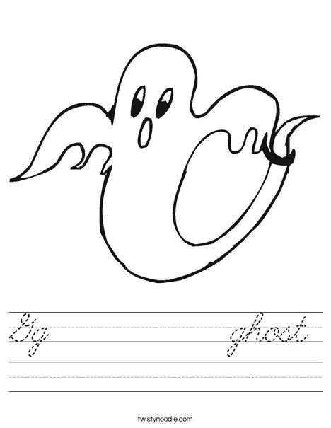 Ghost 2 Worksheet