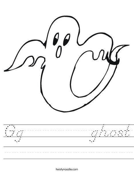 Ghost 2 Worksheet