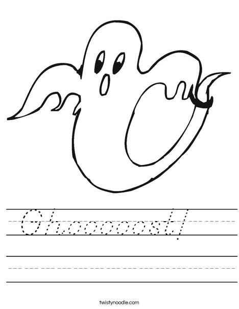 Ghost 2 Worksheet