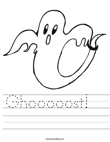 Ghost 2 Worksheet