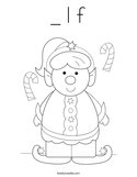 _ l f Coloring Page