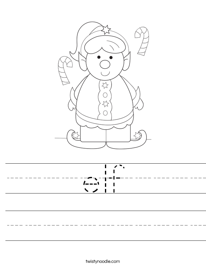 elf Worksheet