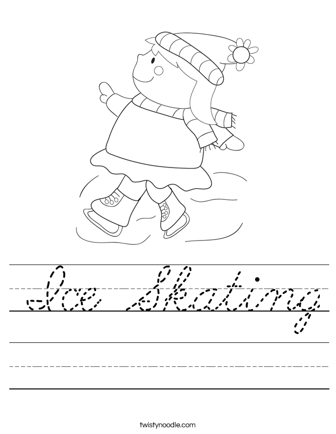 Ice Skating Worksheet