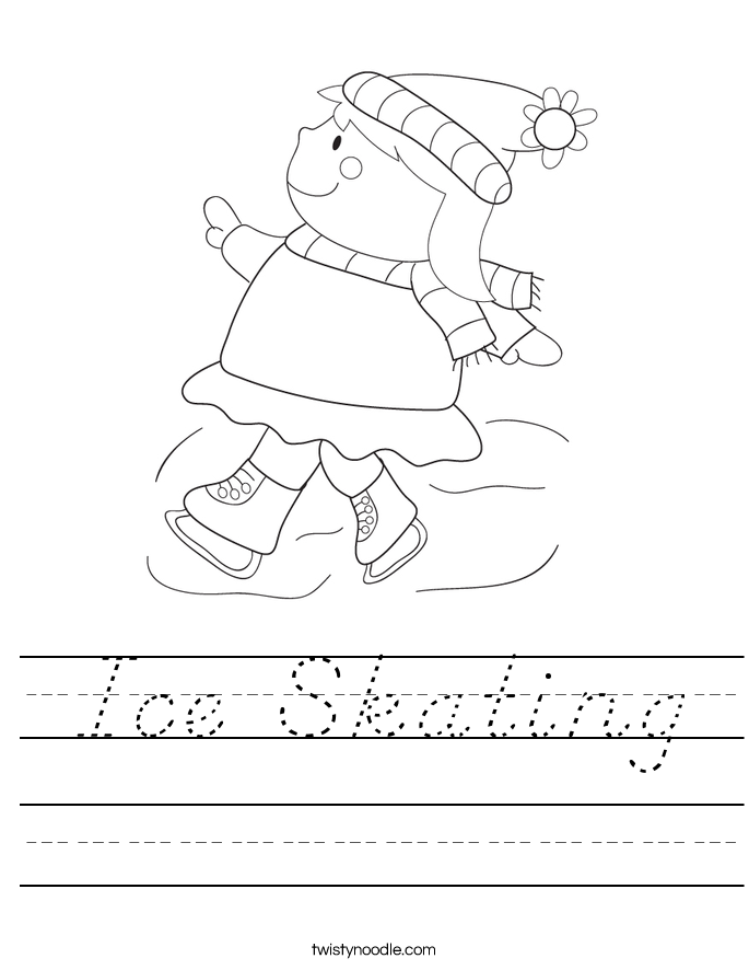 Ice Skating Worksheet