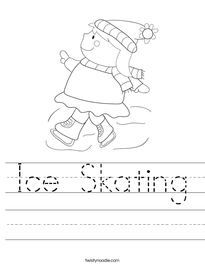 Ice Skating Worksheet