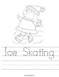 Ice Skating Worksheet