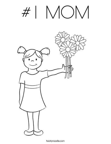 Girl on Heart Coloring Page