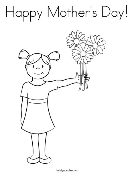 Girl on Heart Coloring Page