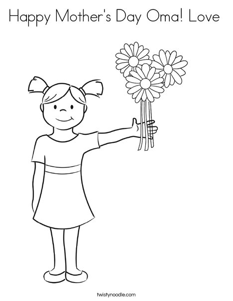 Girl on Heart Coloring Page
