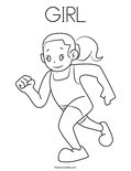 GIRL Coloring Page