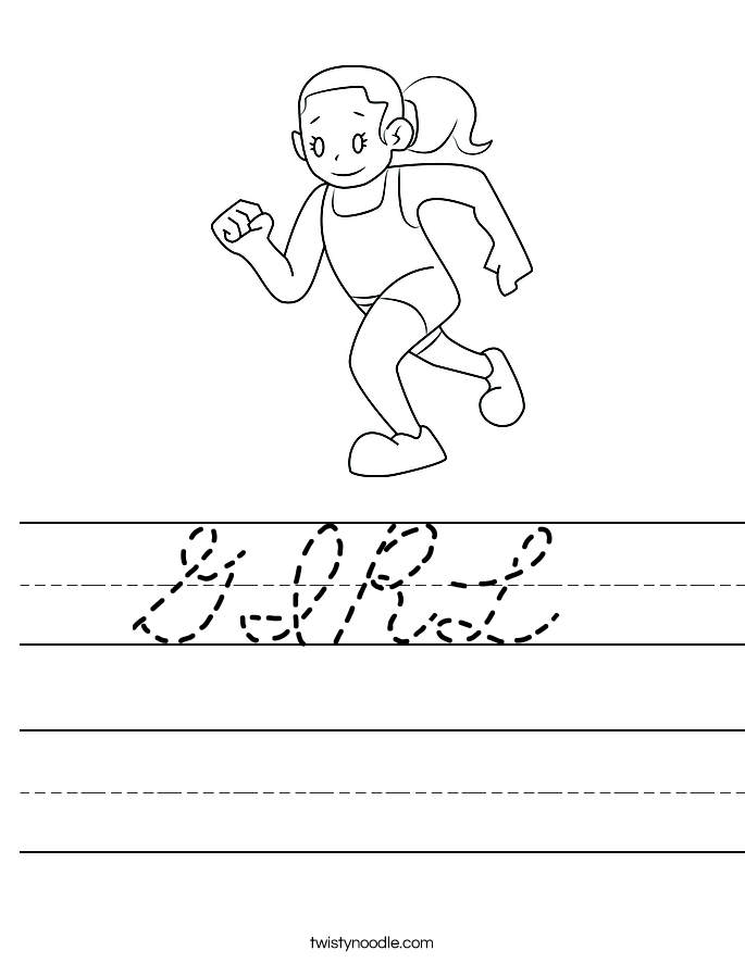 GIRL Worksheet