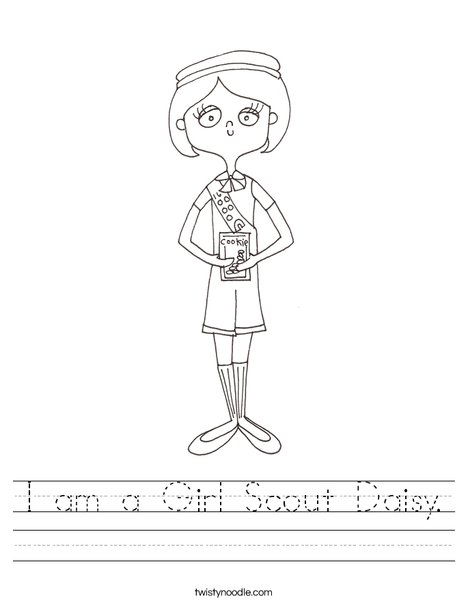 Girl Scout Worksheet