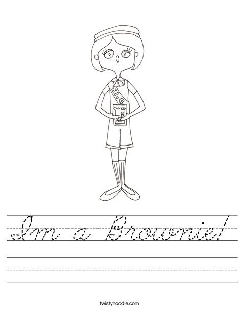 Girl Scout Worksheet