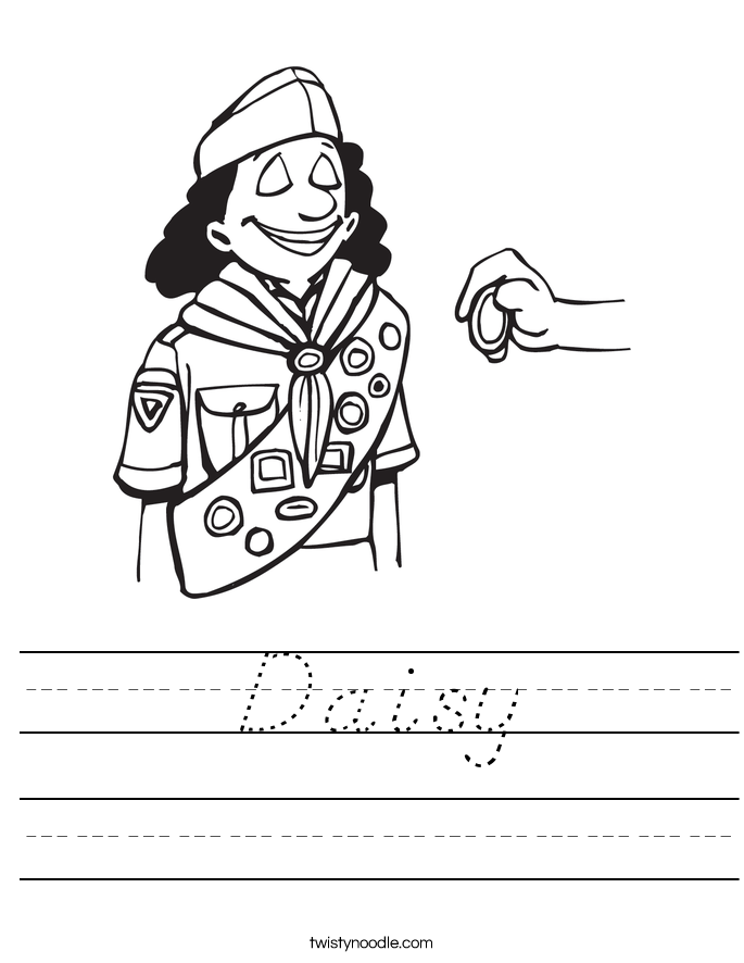 Daisy Worksheet