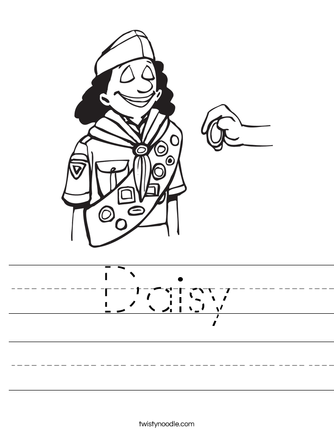 Daisy Worksheet