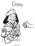 Daisy Coloring Page