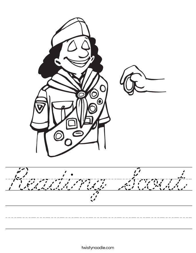 Reading Scout Worksheet