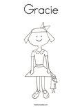 Gracie Coloring Page