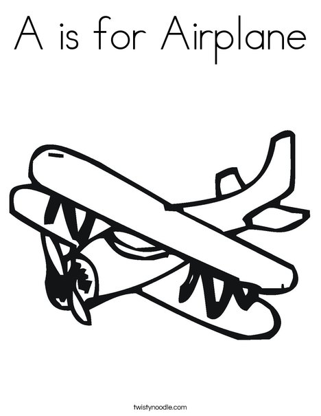 Glider Coloring Page