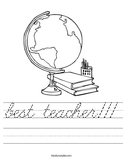 Globe Worksheet