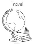 TravelColoring Page