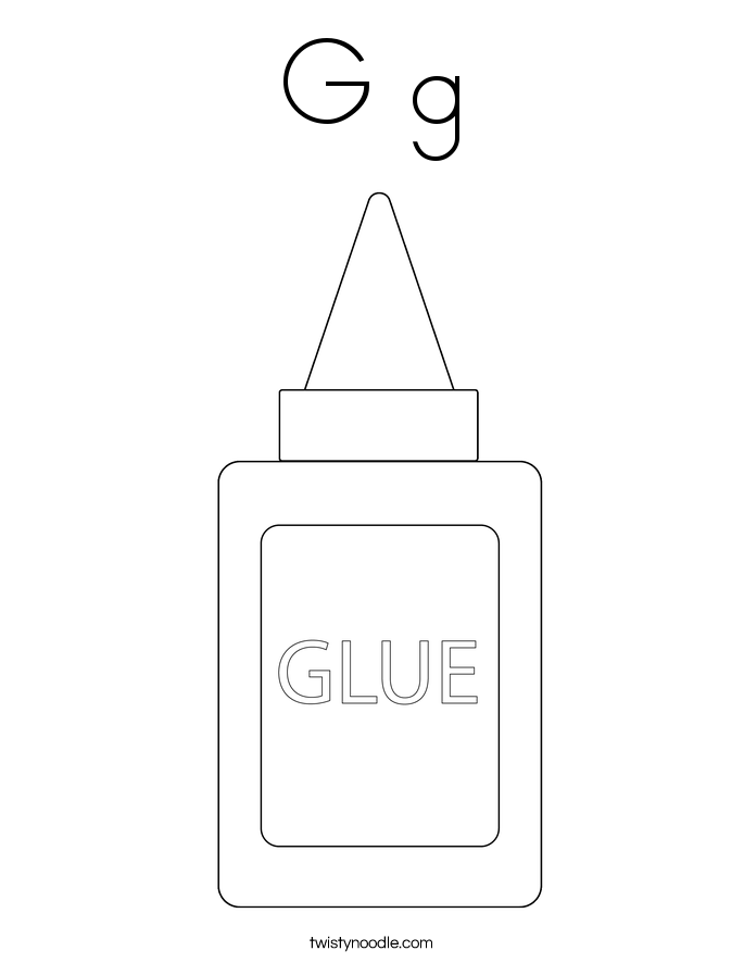 G g Coloring Page