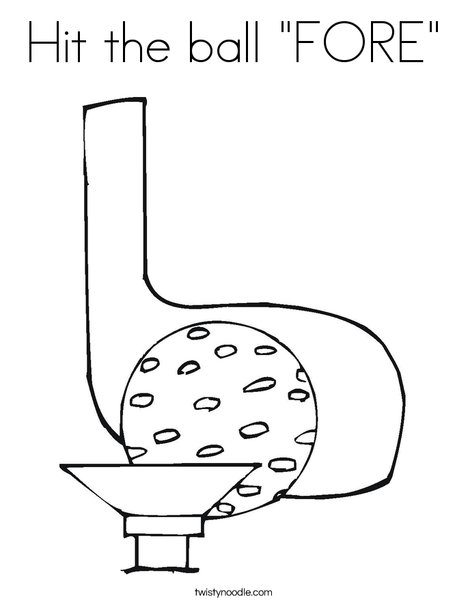 45 Top Golf Ball Coloring Pages Images & Pictures In HD 45 Top Golf Ball Coloring Pages Images & Pictures In HD