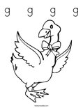 g     g     g     g Coloring Page