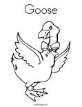 GooseColoring Page
