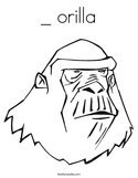 _ orilla Coloring Page
