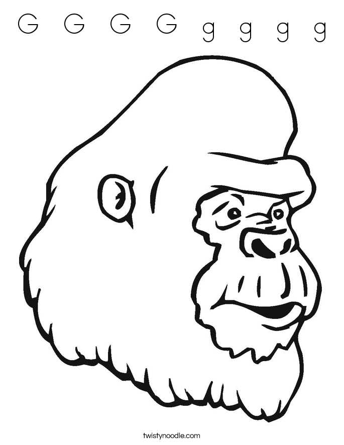 G   G   G   G   g   g   g   g Coloring Page