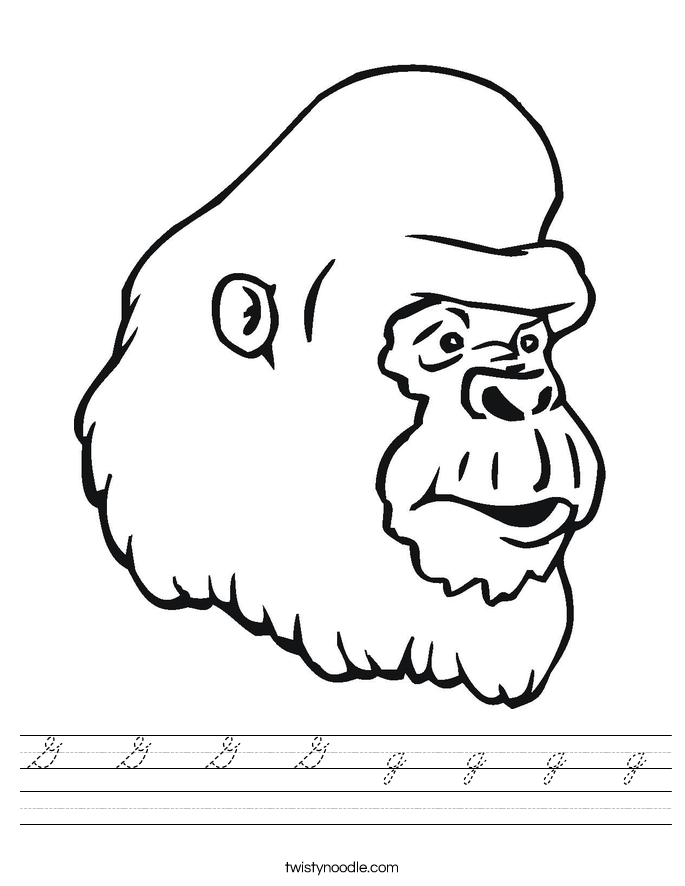 G   G   G   G   g   g   g   g Worksheet
