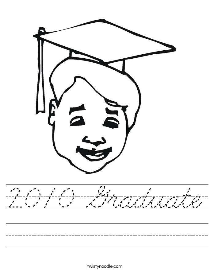 2010 Graduate Worksheet