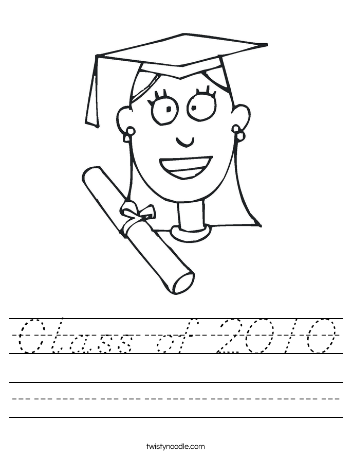 Class of 2010 Worksheet