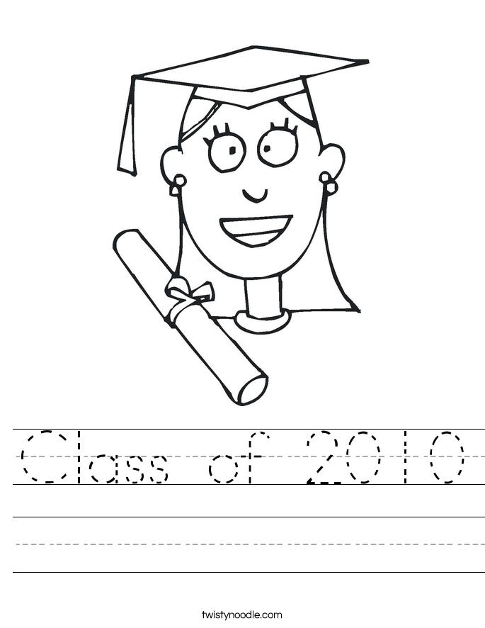 Class of 2010 Worksheet
