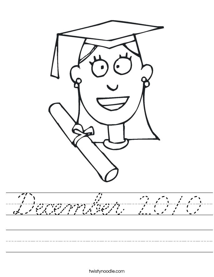 December 2010 Worksheet