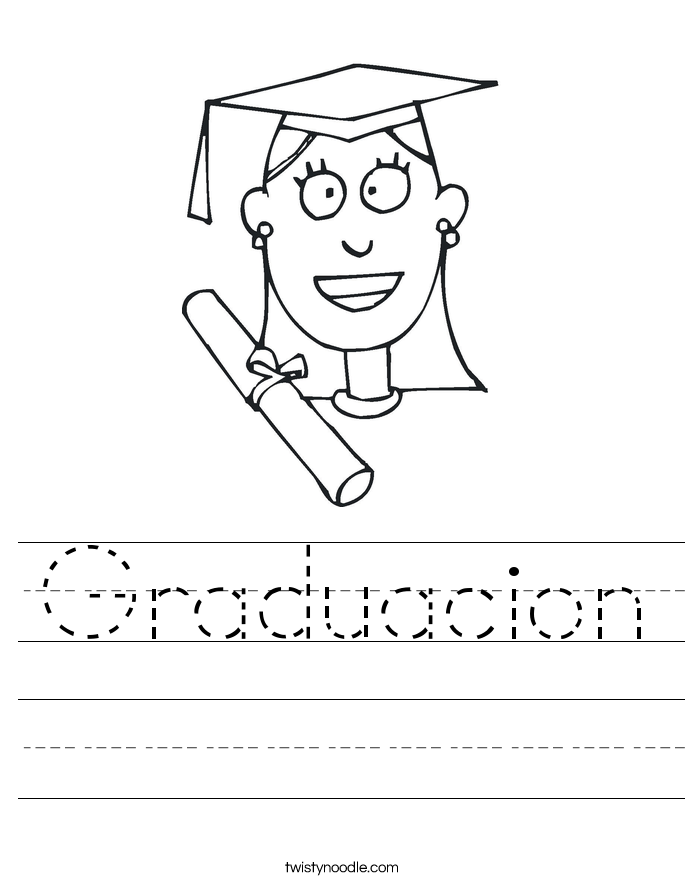 Graduacion Worksheet