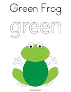 green coloring pages twisty noodle