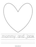 mommy and jace Worksheet