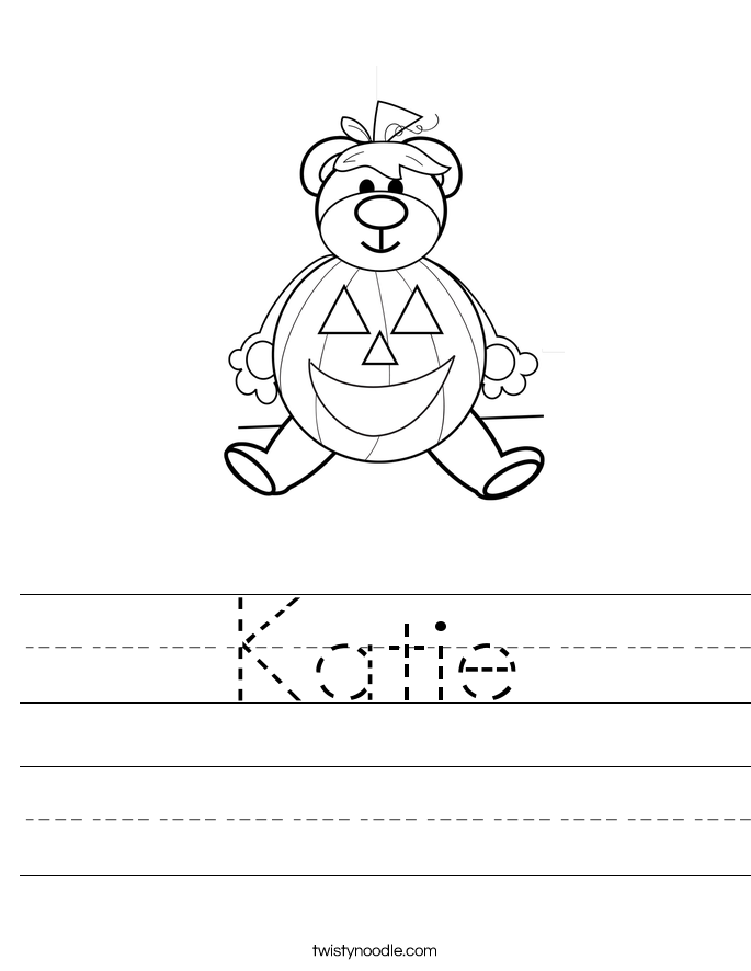 Katie Worksheet