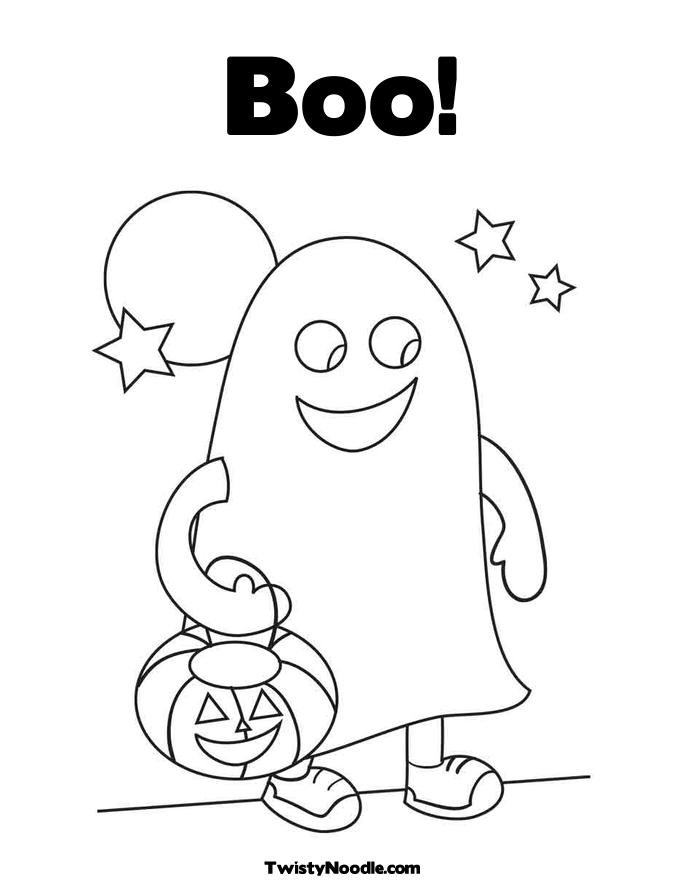 The Word Boo Coloring Pages Coloring Pages