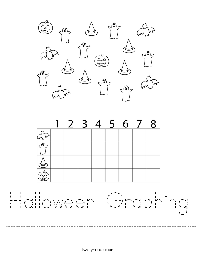 Halloween Graphing Worksheet