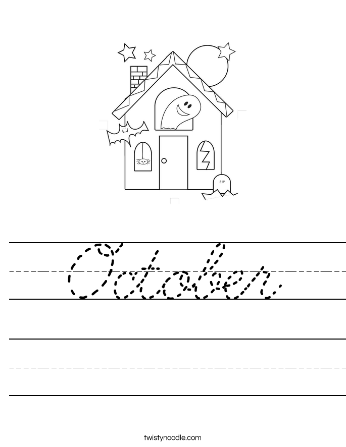 October Worksheet