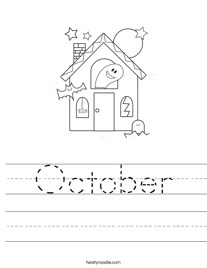 October Worksheet