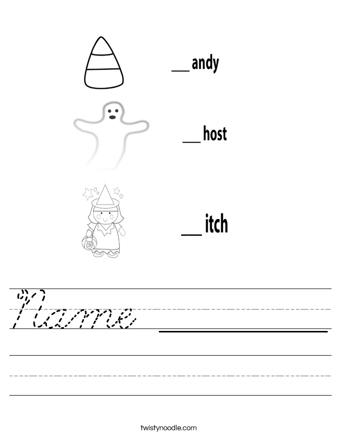 Name _________ Worksheet